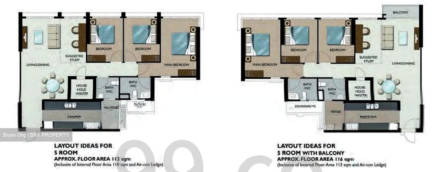 Blk 8B Kallang Trivista (Kallang/Whampoa), HDB 5 Rooms #568125551